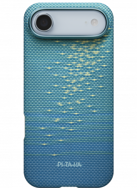 Чехол Pitaka Ultra-Slim Case для iPhone Air, Lucid Blue